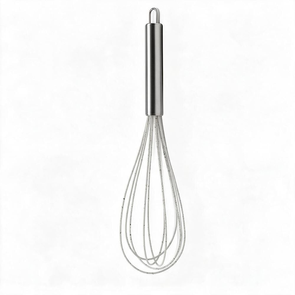 Batedor Claras em Silicone Cabo em Inox Brinox 30 cm - Vanilla