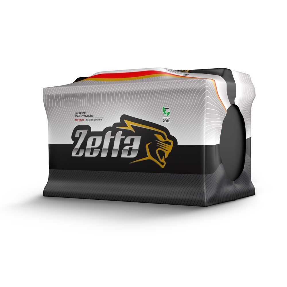 Bateria Automotiva 12V/60Ah Zetta Z60d