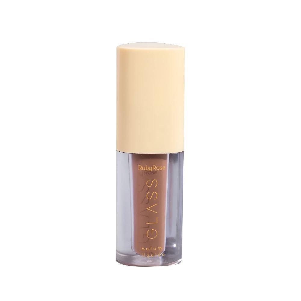 Batom Líquido Velvety Glass Bg01 Ruby Rose - 3,5ml