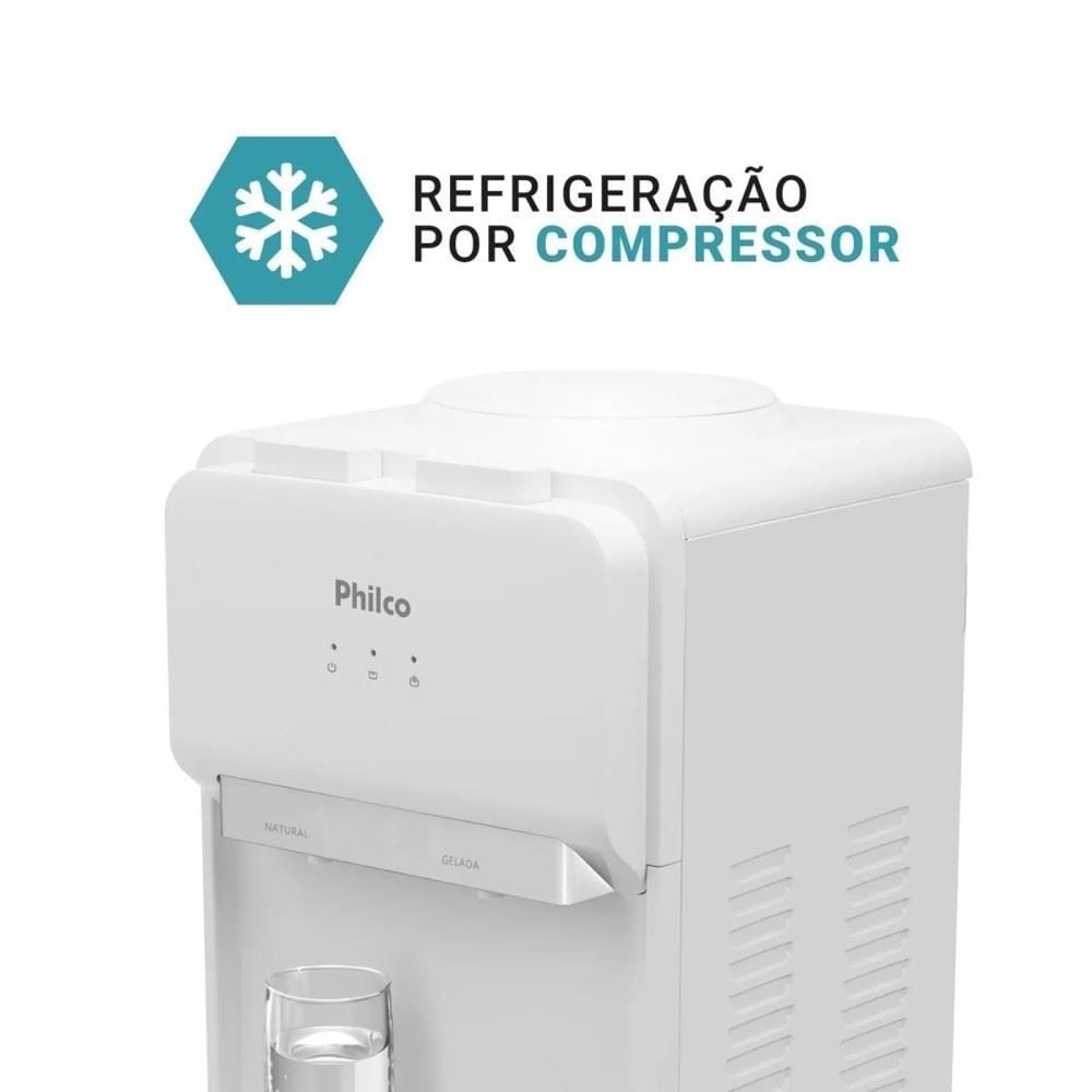 Bebedouro Philco 20 Litros PBE11 Água Natural e Gelada