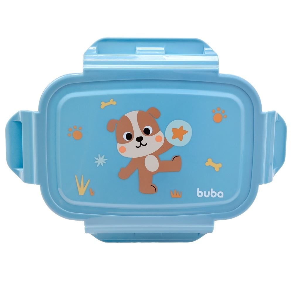 Lancheira Bentô Box Buba Zoo 600Ml - Cachorro