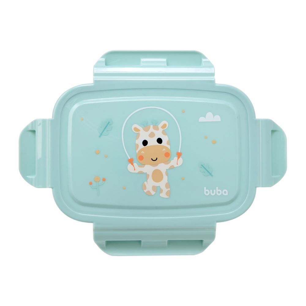 Lancheira Bentô Box Buba Zoo 600Ml - Girafa