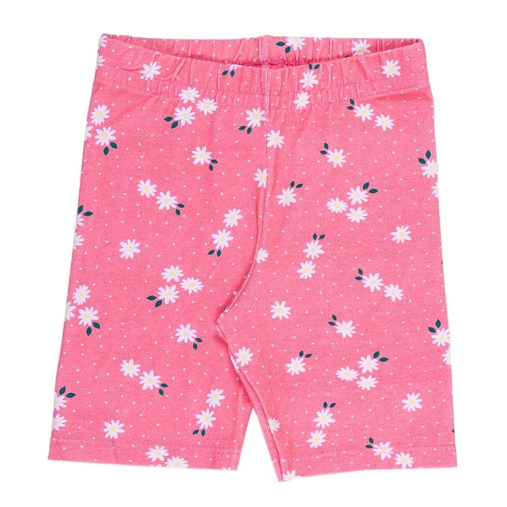 Bermuda 1 a 3 Anos Ciclista Cotton Floral Yoyo Kids