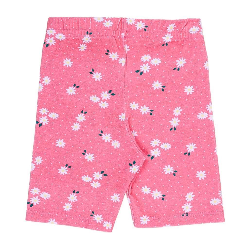 Bermuda 1 a 3 Anos Ciclista Cotton Floral Yoyo Kids