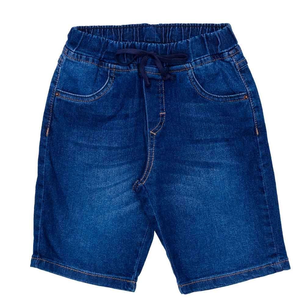 Bermuda 4 a 10 anos Jeans Jogger Hot Dog