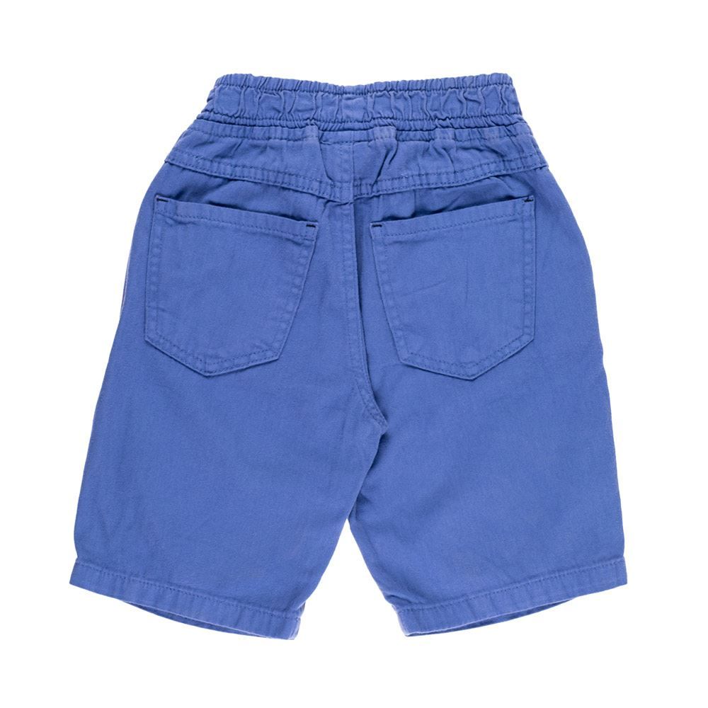 Bermuda de 4 a 10 Anos Sarja Jogger com Travete Hot Dog