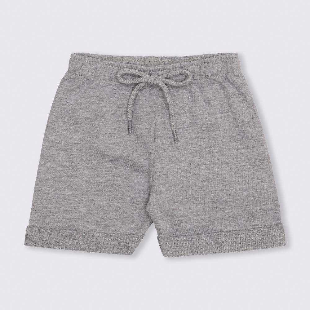 Bermuda de Bebê Moletom Barras Viradas Yoyo Baby