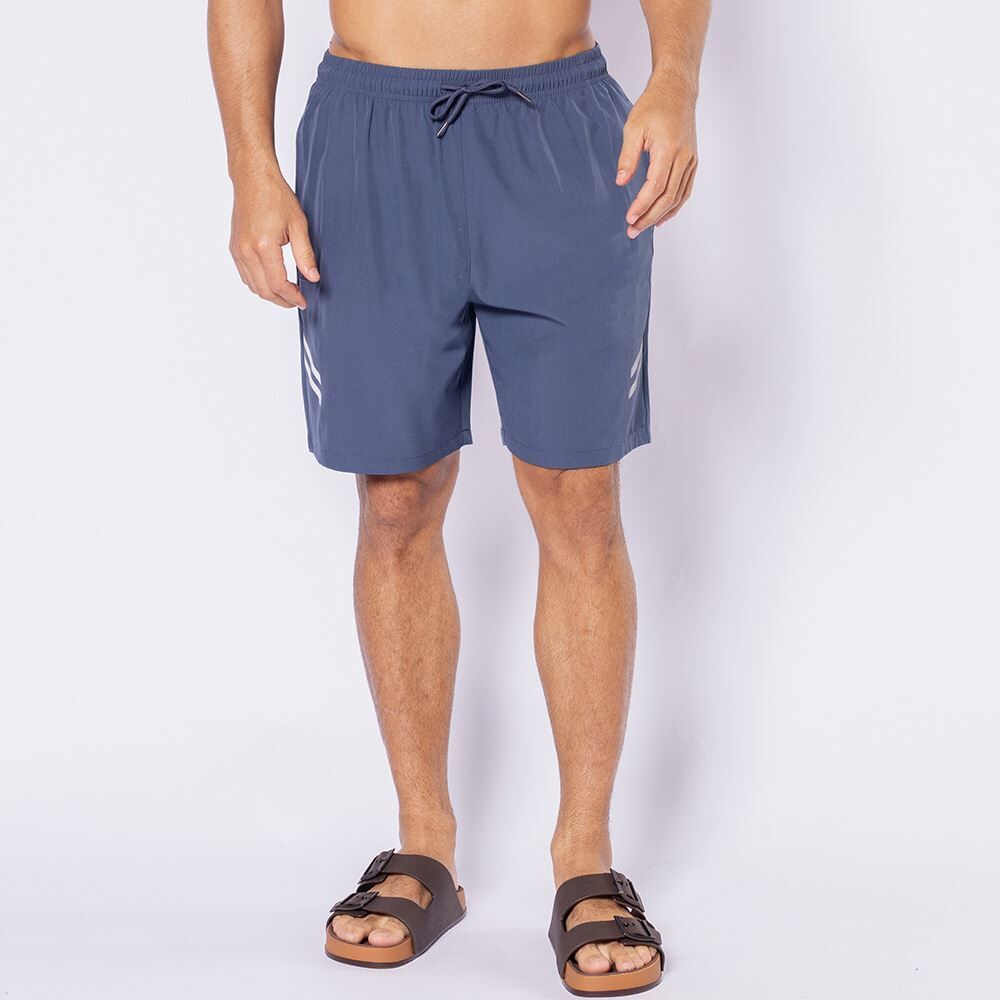 Bermuda Esportiva Masculina Tactel Com Refletivo Scream