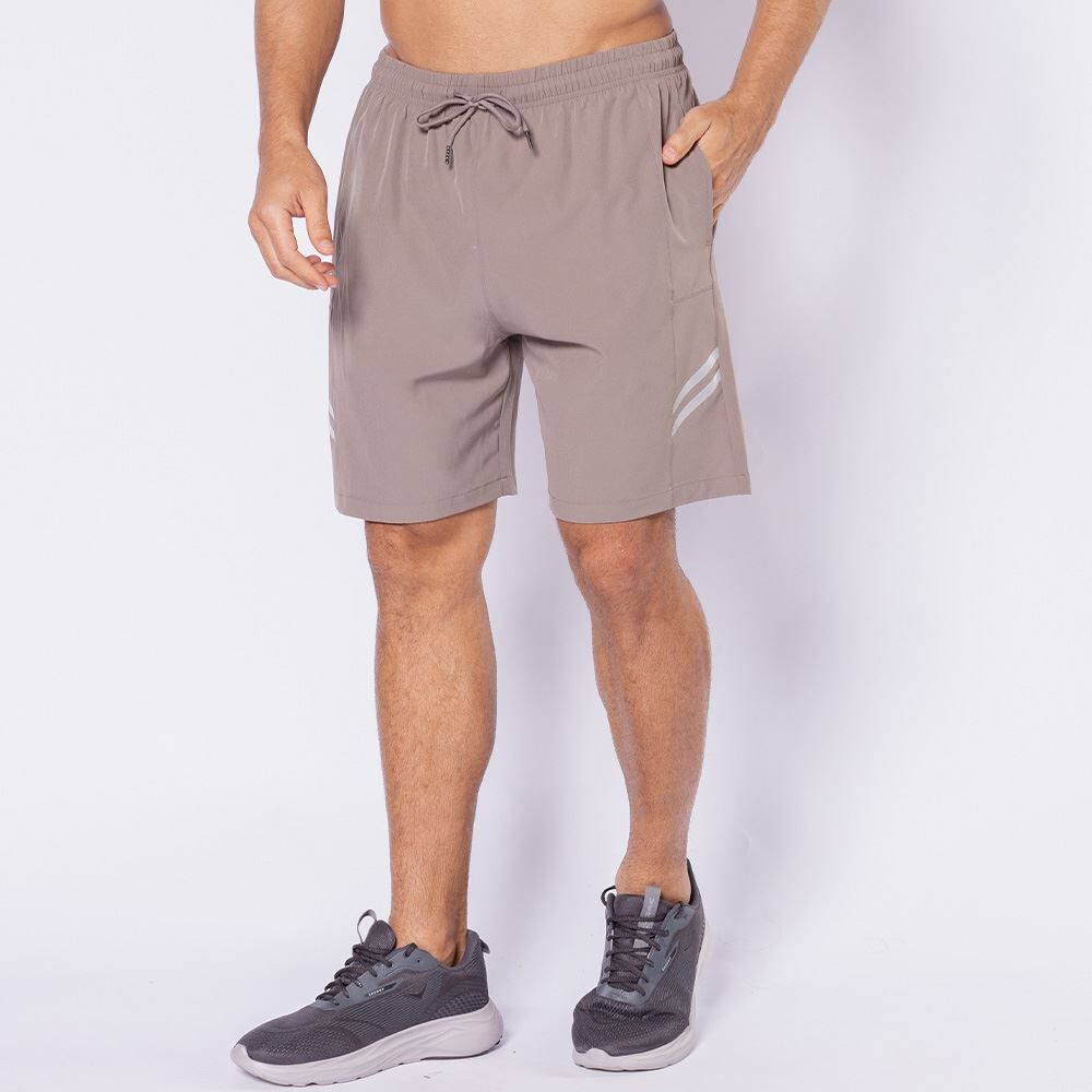 Bermuda Esportiva Masculina Tactel Com Refletivo Scream