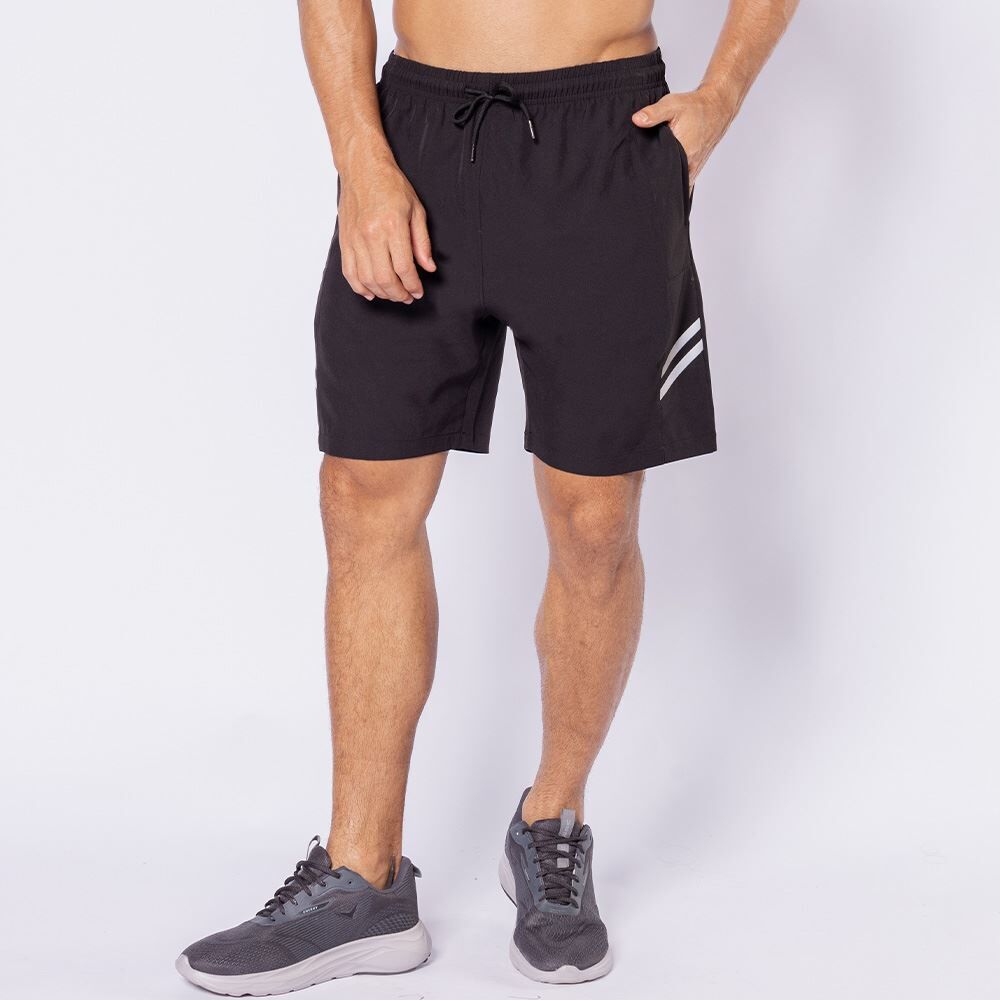 Bermuda Esportiva Masculina Tactel Com Refletivo Scream