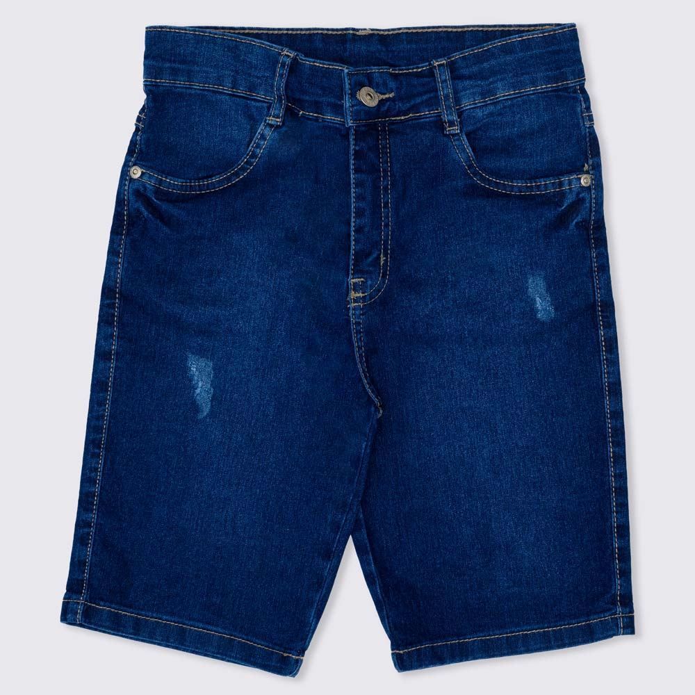 Bermuda Jeans 12 a 16 anos Menino Hot Dog