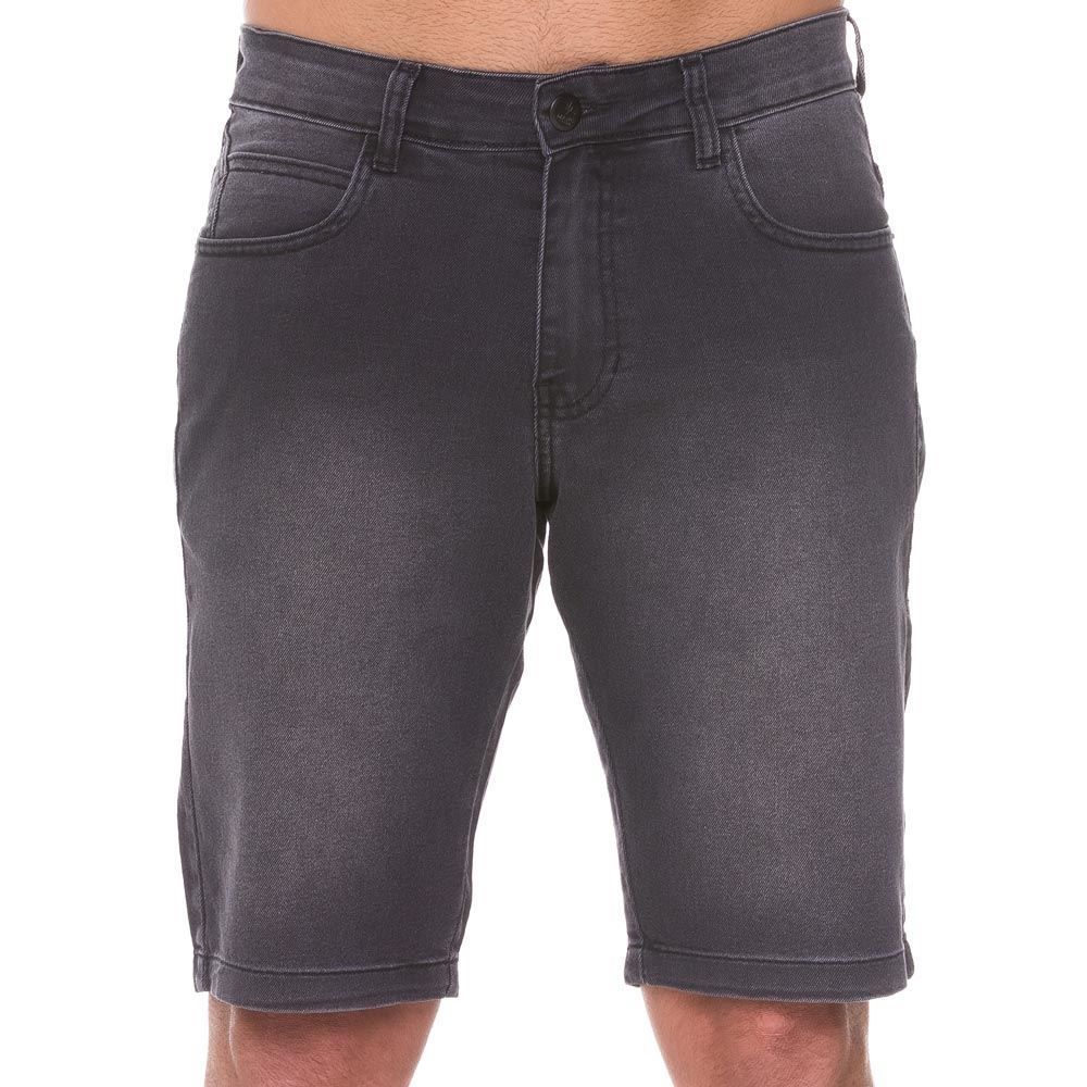 Bermuda Jeans Black Slim Marc Alain