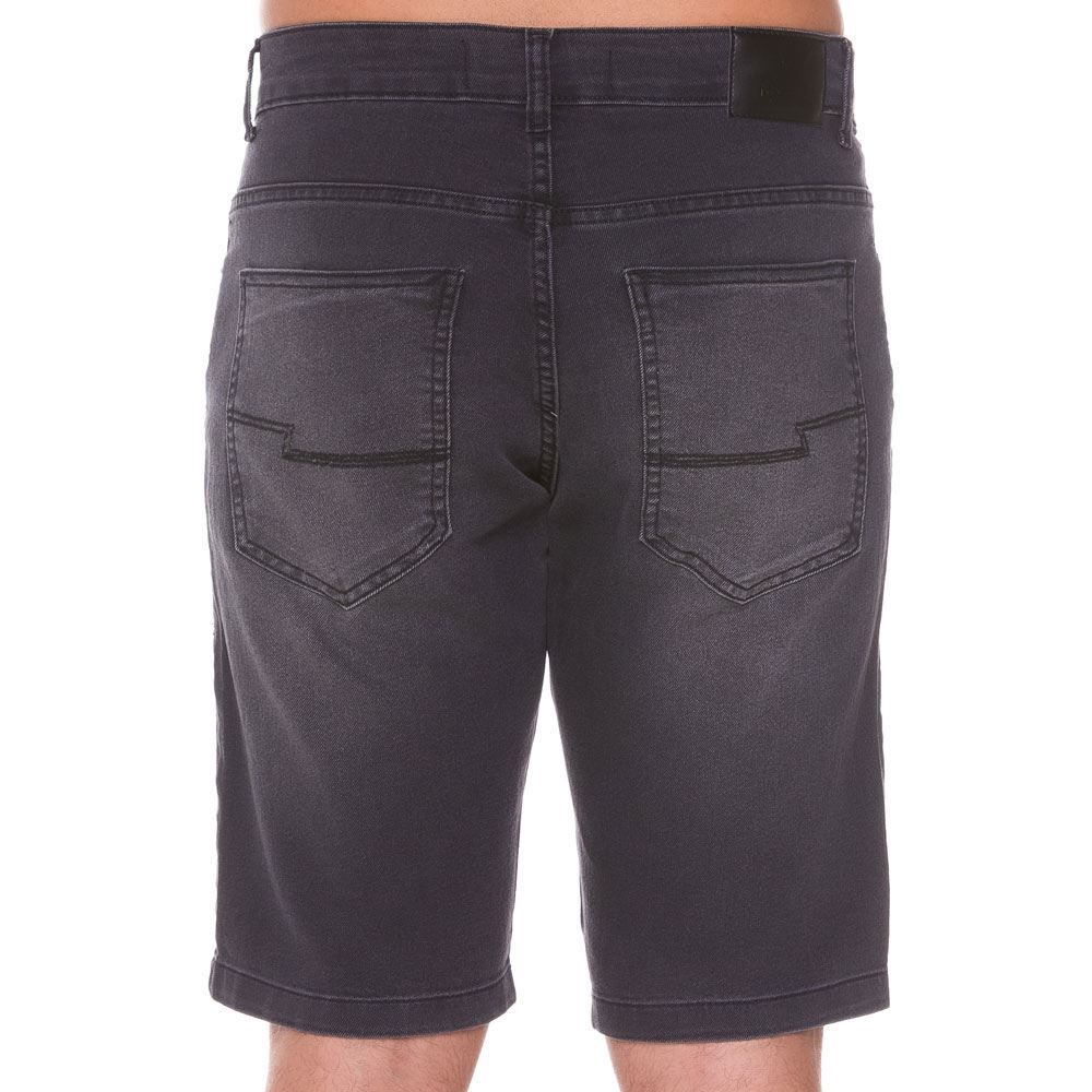 Bermuda Jeans Black Slim Marc Alain