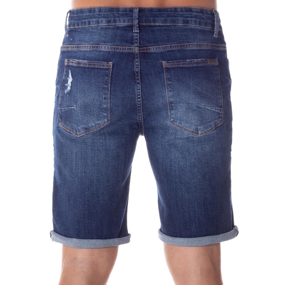 Bermuda Jeans com Cadarço Thing