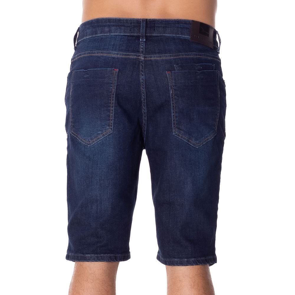Bermuda Jeans com Leve Used Marc Alain
