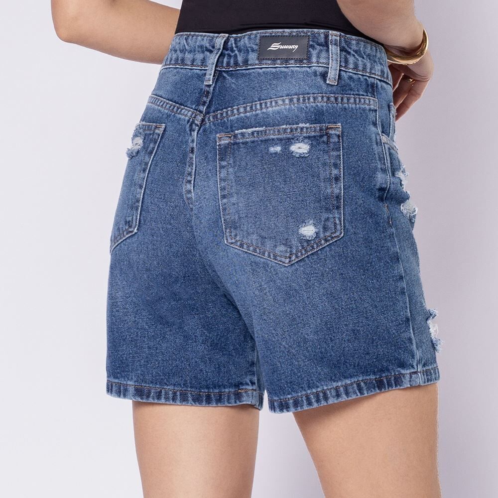 Bermuda Jeans Feminina Sawary