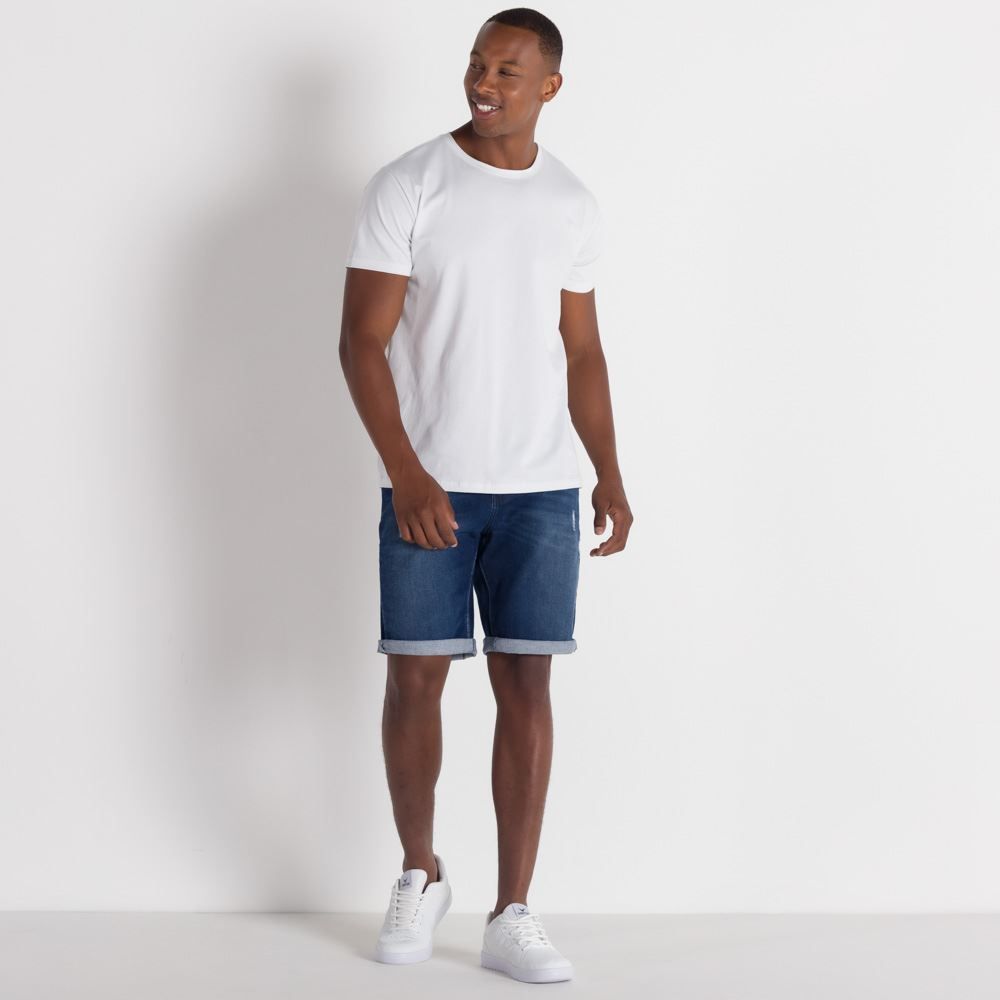 Bermuda Jeans Masculino Marc Alain