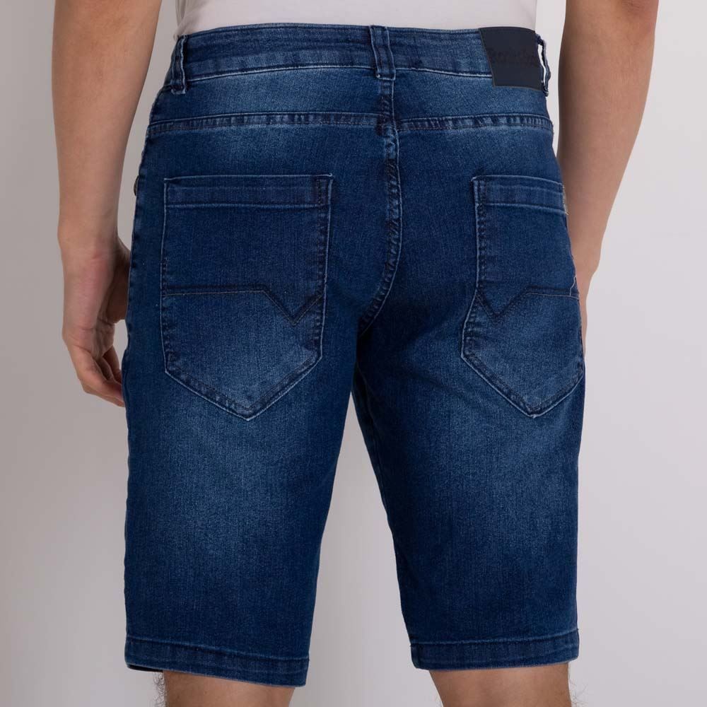 Bermuda Jeans Média Skinny Rock&Soda