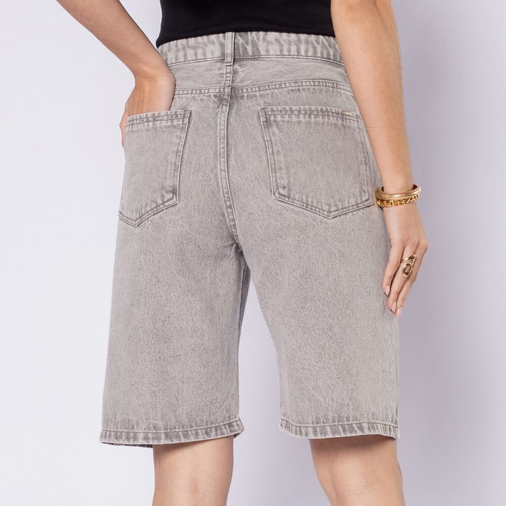 Bermuda Jorts Jeans Feminina Patricia Foster
