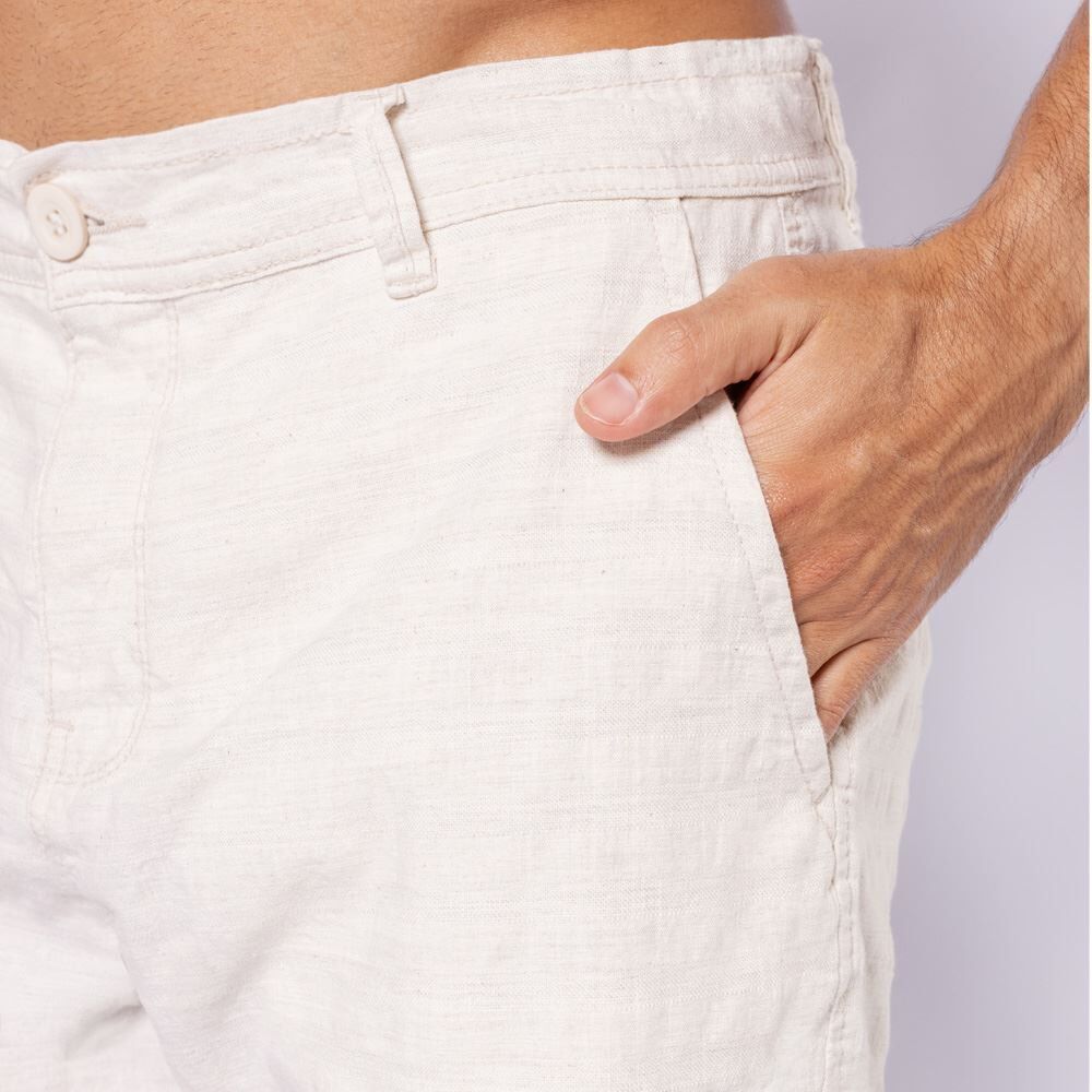Bermuda Masculina Alfaiataria Com Textura Marc Alain
