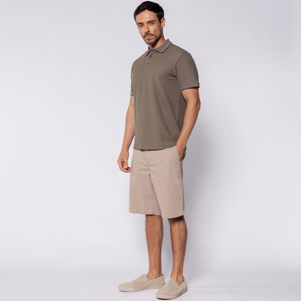 Bermuda Masculina Em Sarja Thing