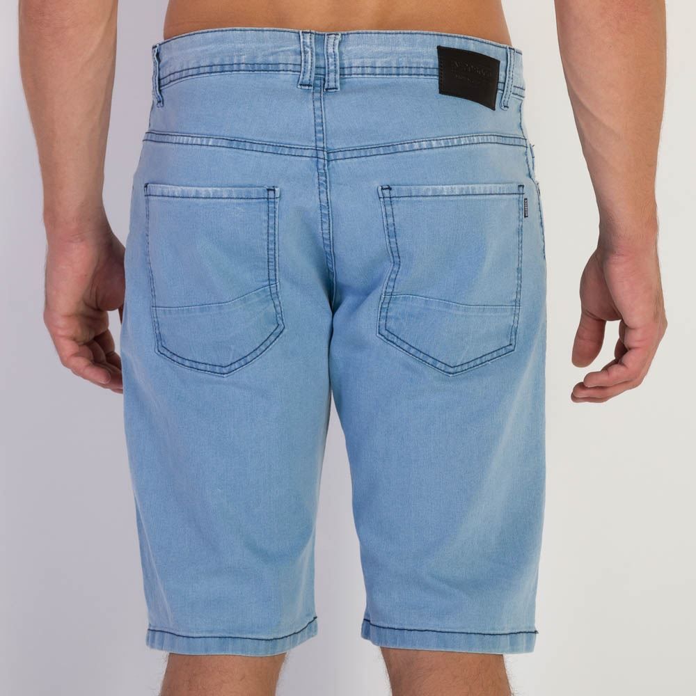 Bermuda Masculina Slim Jeans Nicoboco