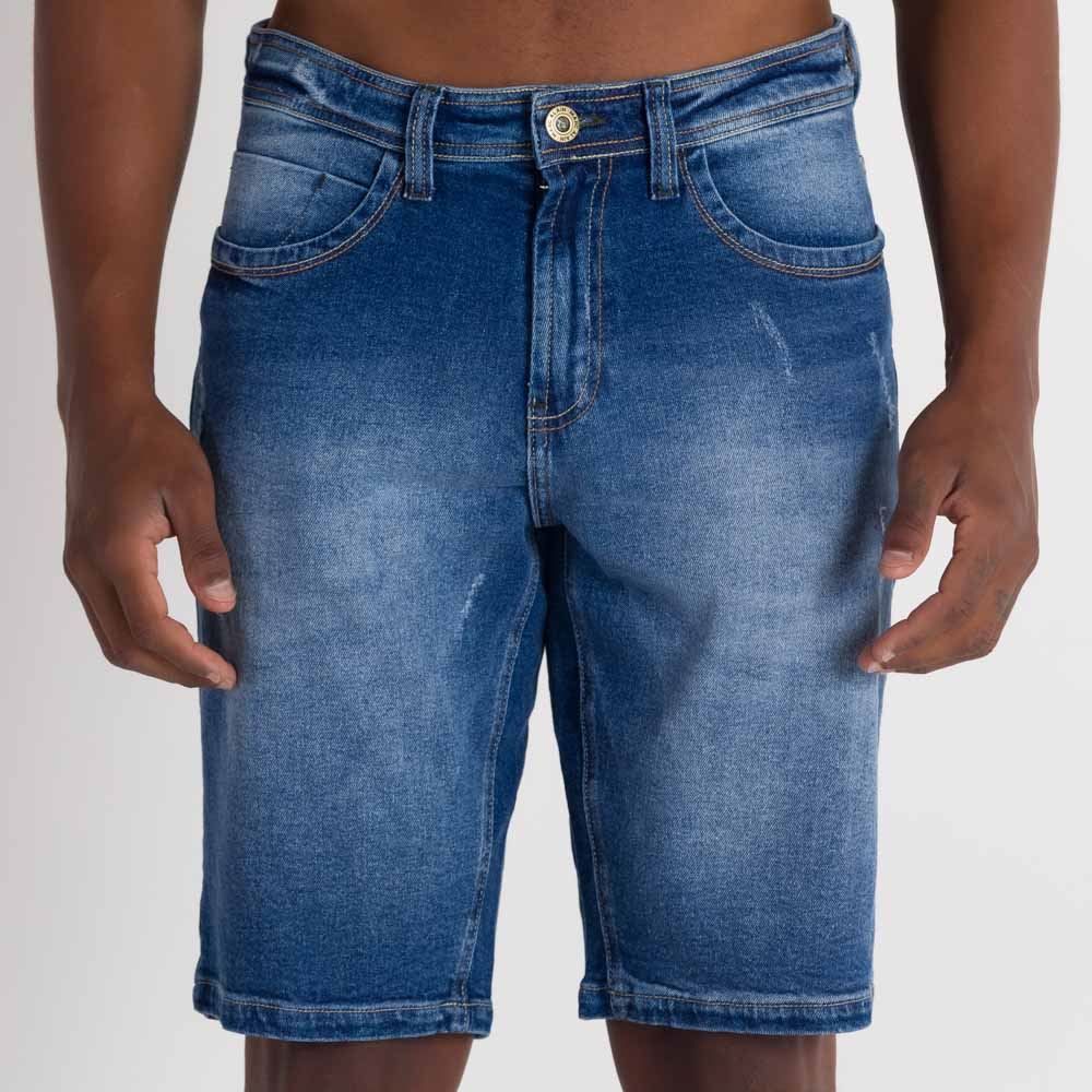 Bermuda Masculina Slim Marc Alain