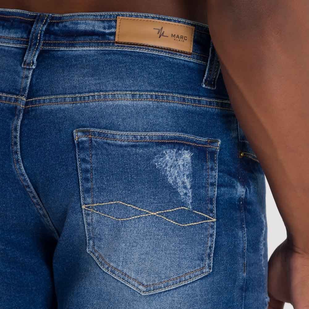 Bermuda Masculina Slim Marc Alain
