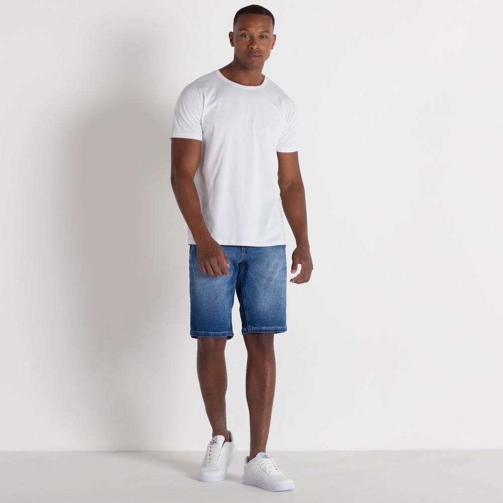 Bermuda Masculina Slim Marc Alain