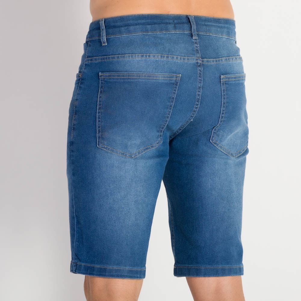 Bermuda Masculino Jeans Slim Marc Alain