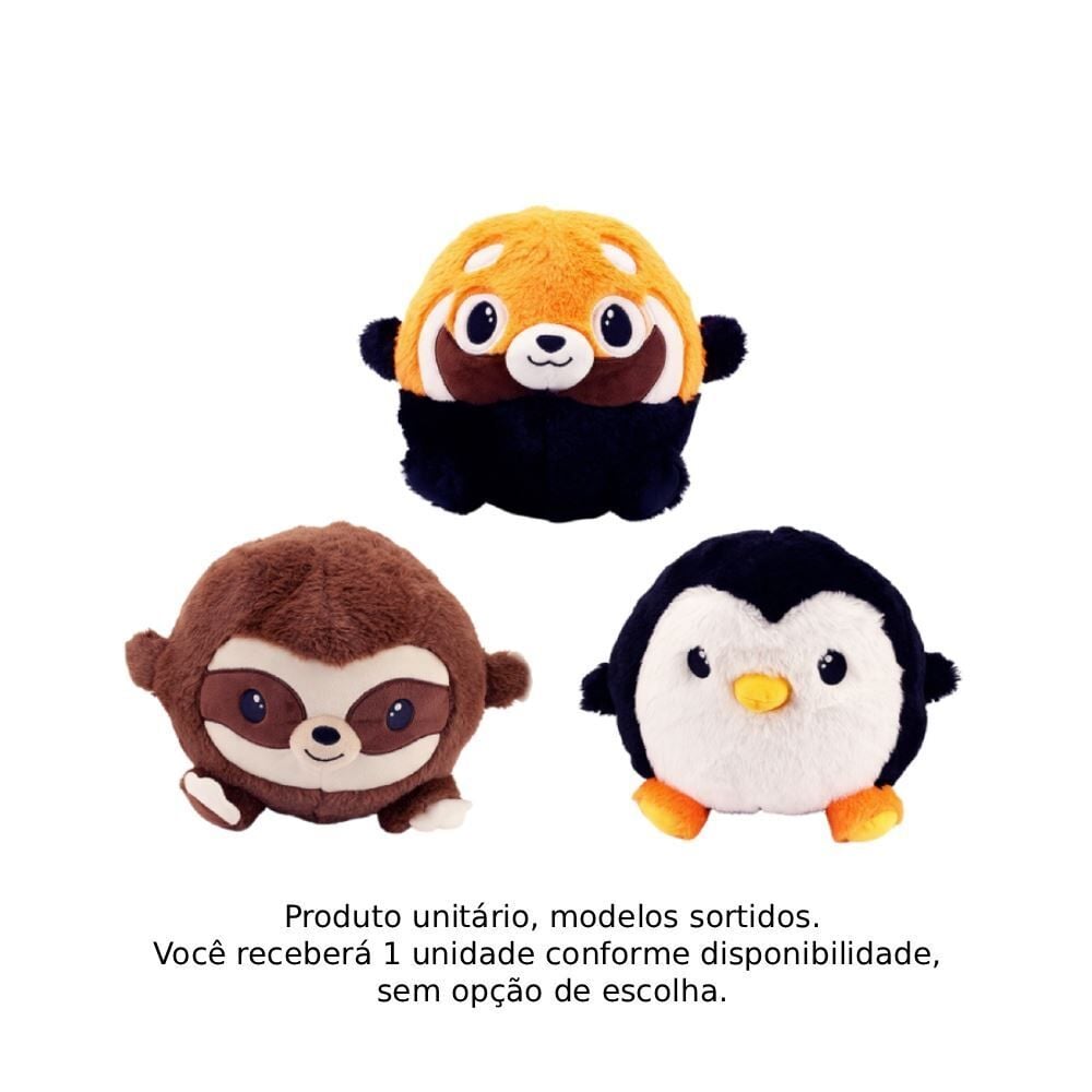 Bichinhos de Pelúcia Bolinhas Bbr - Sortido