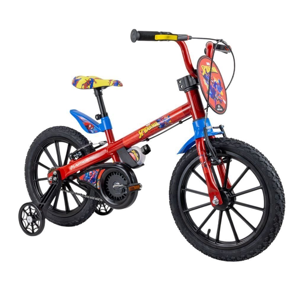 Bicicleta Infantil Aro 16 Homem-Aranha Nathor