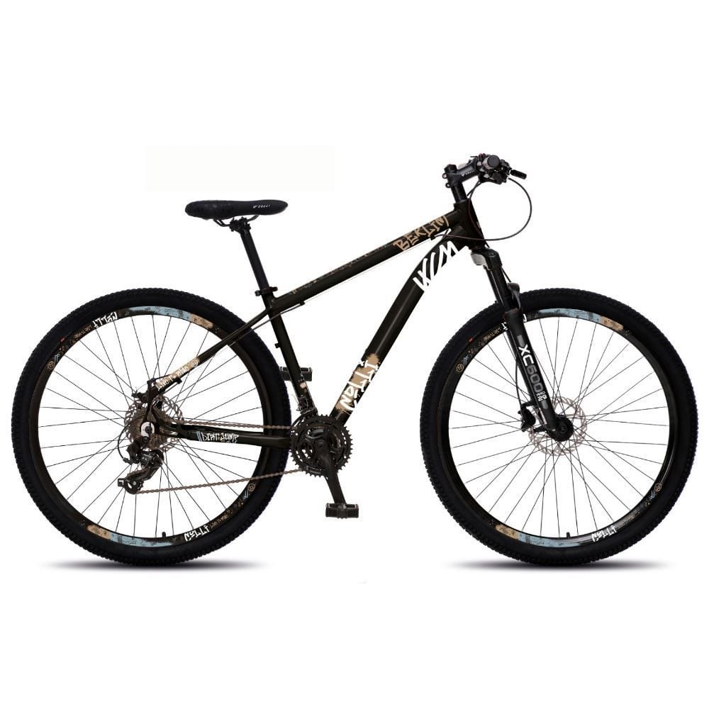 Bicicleta Aro 29 Berlim Cambio Shimano 21M Alumínio Colli - Preto