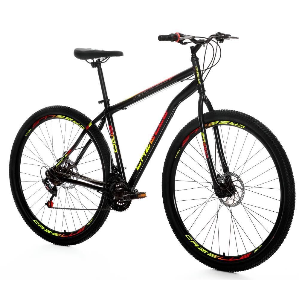 Bicicleta Aro 29 Cazelle Roma 21M Freio a Disco Colli - Preta