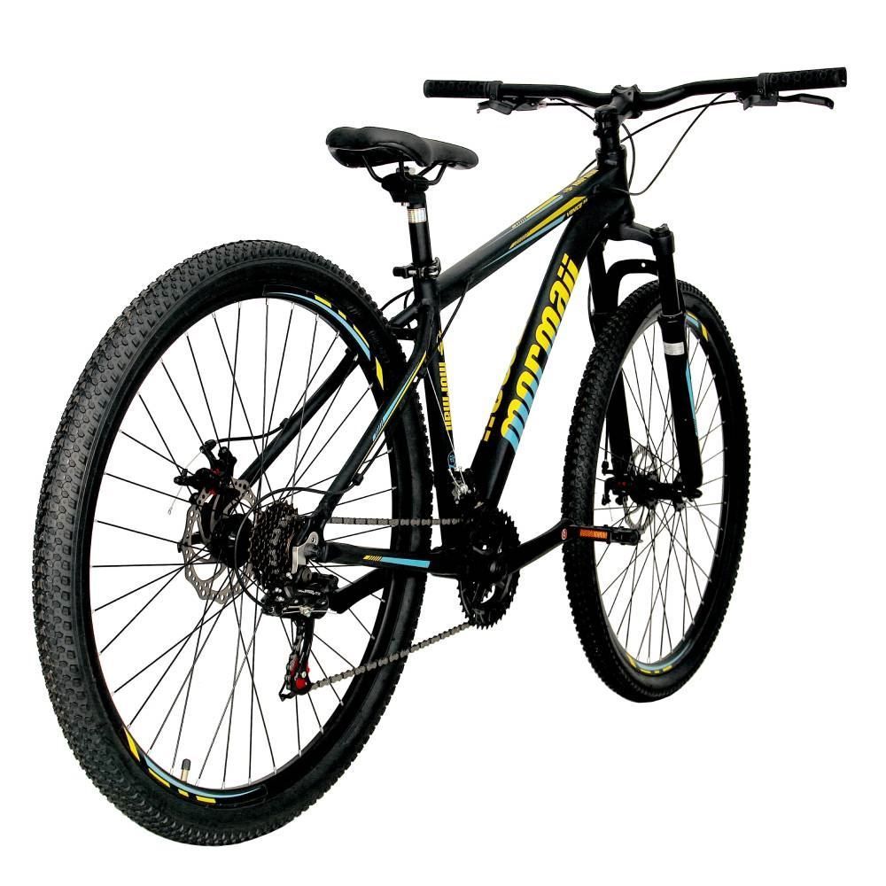 Bicicleta Aro 29 Venice 3.0 Disk Brake Mormaii Amarelo e Azul - Mormaii