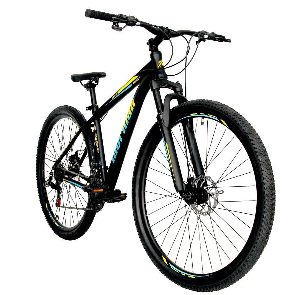 Bicicleta Aro 29 Venice 3.0 Disk Brake Mormaii Amarelo e Azul - Mormaii
