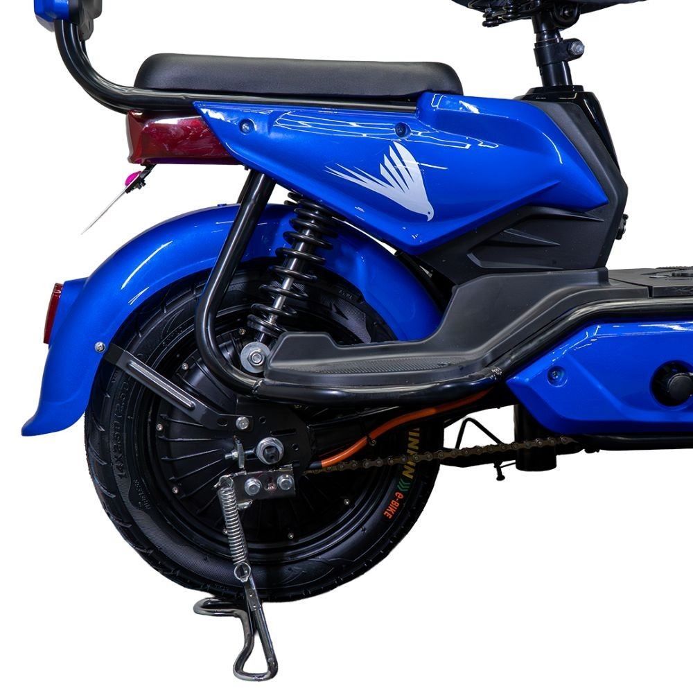 Bicicleta Elétrica Wehawk Wx-03 Basket 800W Bateria 48V - Azul