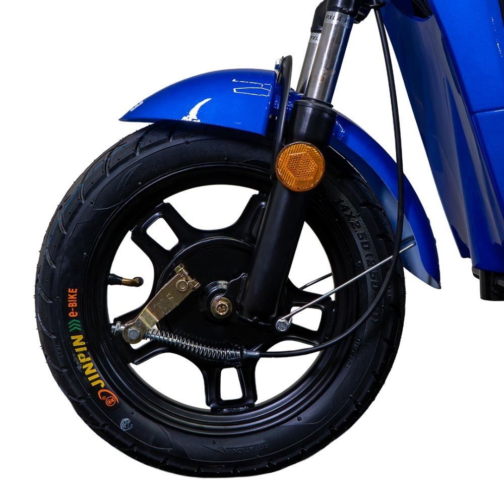 Bicicleta Elétrica Wehawk Wx-03 Basket 800W Bateria 48V - Azul