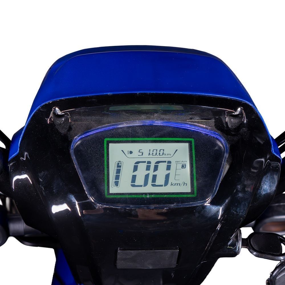 Bicicleta Elétrica Wehawk Wx-03 Basket 800W Bateria 48V - Azul