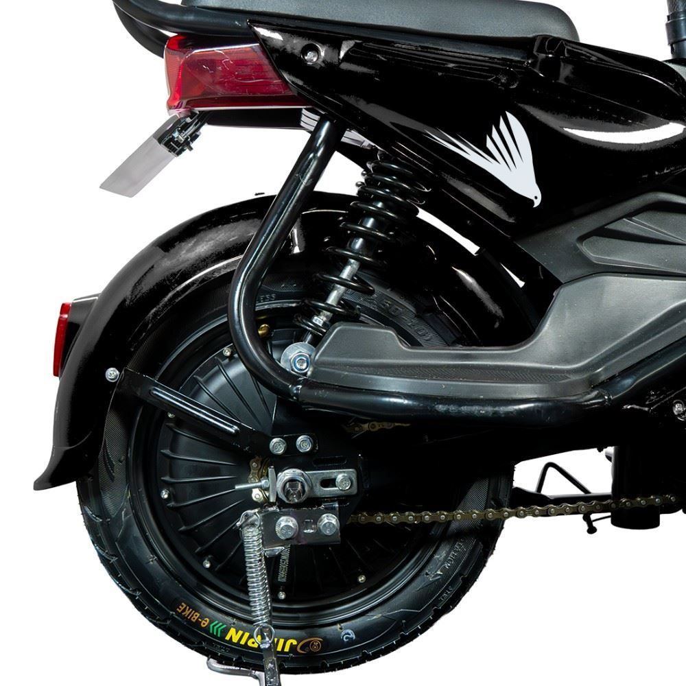 Bicicleta Elétrica Wehawk Wx-03 Basket 800W Bateria Lítio 48V - Preto