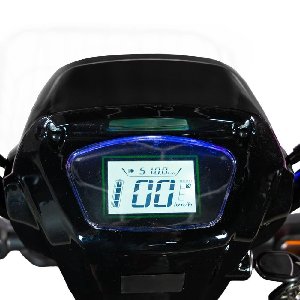 Bicicleta Elétrica Wehawk Wx-03 Basket 800W Bateria Lítio 48V - Preto