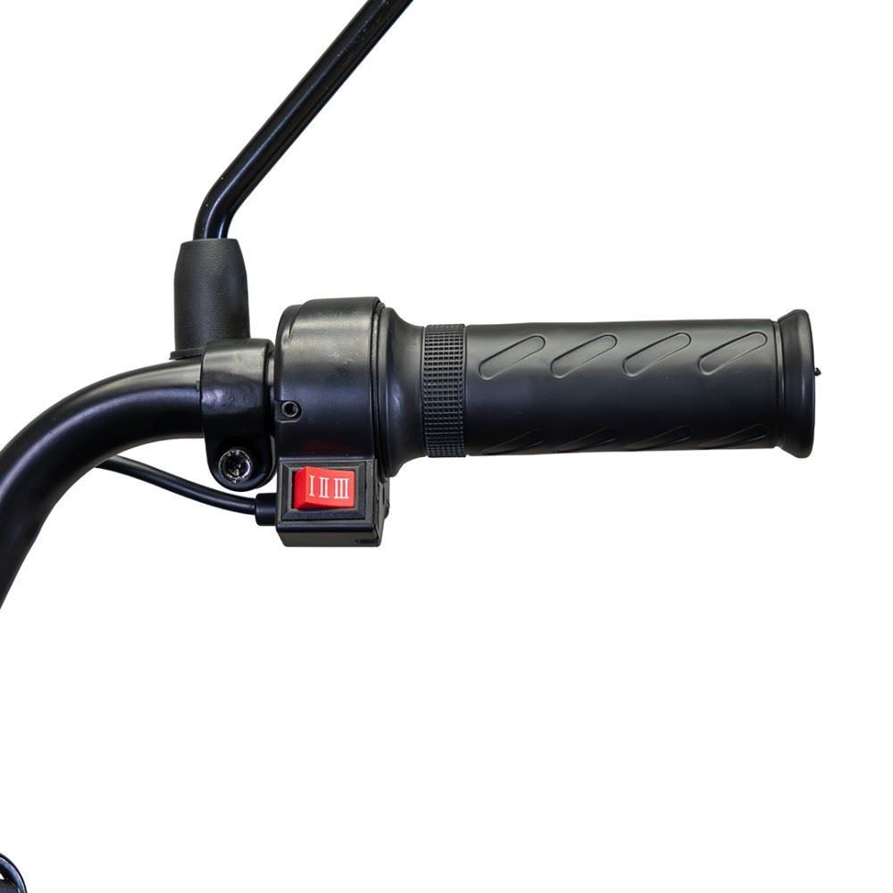 Bicicleta Elétrica Wehawk Wx-03 Basket 800W Bateria Lítio 48V - Preto
