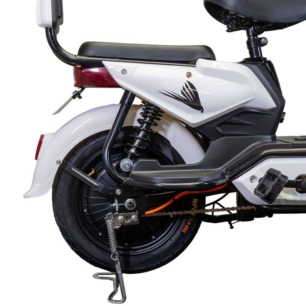 Bicicleta Elétrica Wehawk Wx-03 Basket 800W Bateria Lítio 48V - Branco