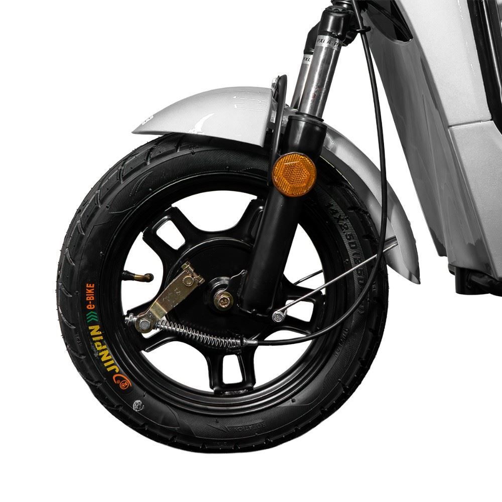 Bicicleta Elétrica Wehawk Wx-03 Basket 800W Bateria Lítio 48V - Branco