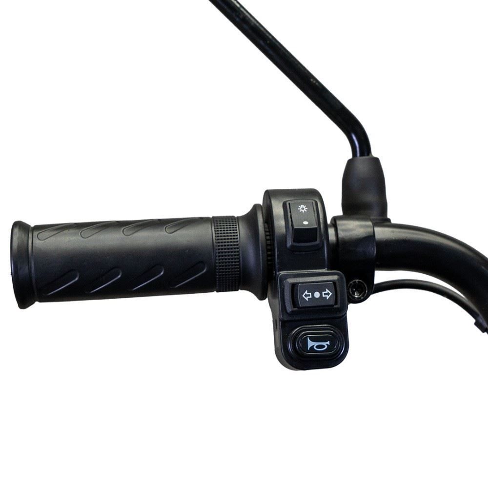 Bicicleta Elétrica Wehawk Wx-03 Basket 800W Bateria Lítio 48V - Branco
