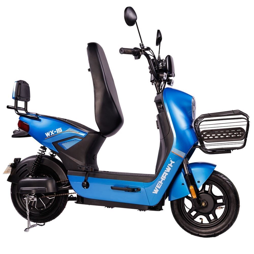 Bicicleta Elétrica Wx-15 Wehawk 800W Bateria Lítio 48V 20Ah - Azul