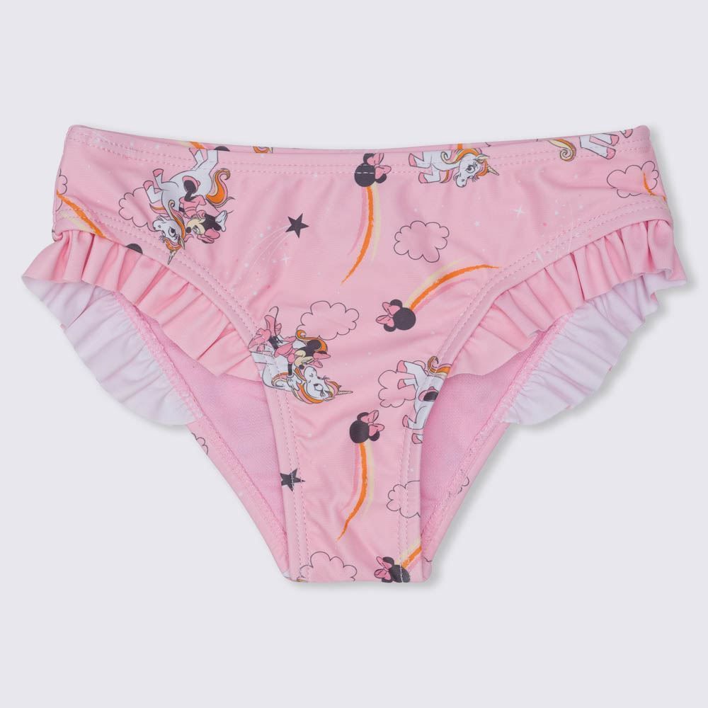 Biquíni 1 a 3 anos Conjunto Minnie Unicórnio Disney 