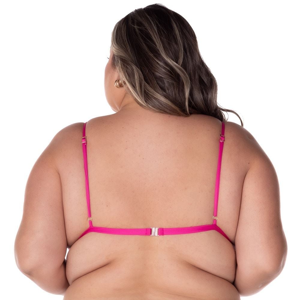 Biquíni Plus Size Triângulo Patrícia Foster Mais