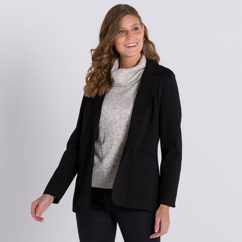 Blazer Alfaiataria com Botão Patrícia Foster