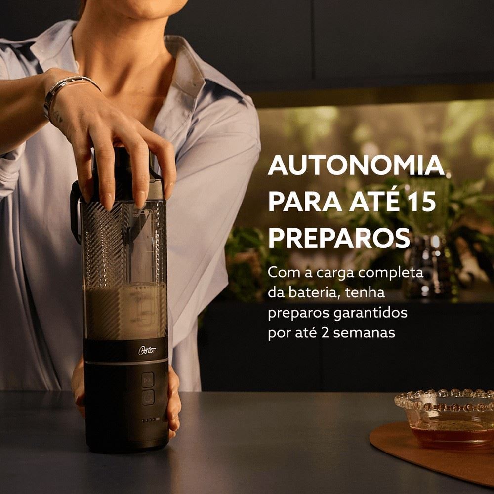 Blender Portátil Go Max Oster Preto